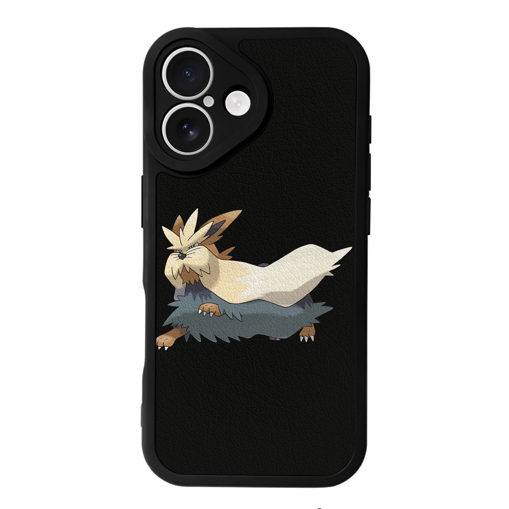（画像用） ポケットモンスター Pokémon 【iPhone 16シリーズ対応】シリコンスマホケース（レザー調） 材質：シリコン